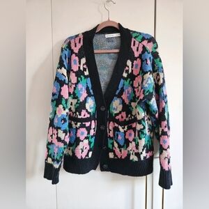 Floral Patterned Women's Sweater